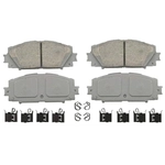 Order Front Ceramic Pads by WAGNER - QC1184A For Your Vehicle