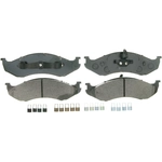 Order WAGNER - ZD712 - Front Ceramic Pads For Your Vehicle