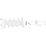 Order Front Complete Strut Assembly by GSP NORTH AMERICA - 813082 For Your Vehicle
