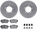 Order DYNAMIC FRICTION COMPANY - 4312-01008 - Front Disc Brake Kit For Your Vehicle