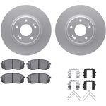 Order DYNAMIC FRICTION COMPANY - 4312-03080 - Front Disc Brake Kit For Your Vehicle