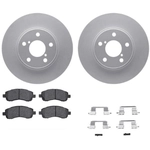 Order DYNAMIC FRICTION COMPANY - 4312-13008 - Front Disc Brake Kit For Your Vehicle
