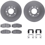 Order DYNAMIC FRICTION COMPANY - 4312-21004 - Front Disc Brake Kit For Your Vehicle