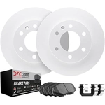 Order DYNAMIC FRICTION COMPANY - 4312-21007 - Front Disc Brake Kit For Your Vehicle