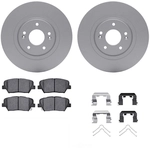 Order DYNAMIC FRICTION COMPANY - 4312-21029 - Front Disc Brake Kit For Your Vehicle