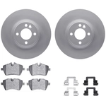 Order DYNAMIC FRICTION COMPANY - 4312-32006 - Front Disc Brake Kit For Your Vehicle