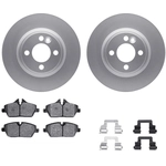 Order DYNAMIC FRICTION COMPANY - 4312-32011 - Front Disc Brake Kit For Your Vehicle