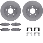Order DYNAMIC FRICTION COMPANY - 4312-39011 - Front Disc Brake Kit For Your Vehicle
