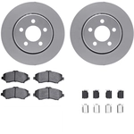 Order DYNAMIC FRICTION COMPANY - 4312-42016 - Front Disc Brake Kit For Your Vehicle
