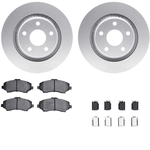 Order DYNAMIC FRICTION COMPANY - 4312-42019 - Front Disc Brake Kit For Your Vehicle