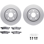 Order DYNAMIC FRICTION COMPANY - 4312-42036 - Front Disc Brake Kit For Your Vehicle