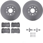 Order DYNAMIC FRICTION COMPANY - 4312-46017 - Front Disc Brake Kit For Your Vehicle