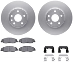Order DYNAMIC FRICTION COMPANY - 4312-46030 - Front Disc Brake Kit For Your Vehicle