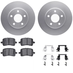 Order DYNAMIC FRICTION COMPANY - 4312-47024 - Front Disc Brake Kit For Your Vehicle