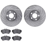 Order DYNAMIC FRICTION COMPANY - 4312-47030 - Front Disc Brake Kit For Your Vehicle