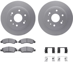 Order DYNAMIC FRICTION COMPANY - 4312-48043 - Front Disc Brake Kit For Your Vehicle