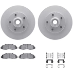 Order DYNAMIC FRICTION COMPANY - 4312-54037 - Front Disc Brake Kit For Your Vehicle