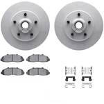 Order DYNAMIC FRICTION COMPANY - 4312-54040 - Front Disc Brake Kit For Your Vehicle