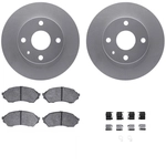 Order DYNAMIC FRICTION COMPANY - 4312-54049 - Front Disc Brake Kit For Your Vehicle
