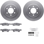 Order DYNAMIC FRICTION COMPANY - 4312-54065 - Front Disc Brake Kit For Your Vehicle