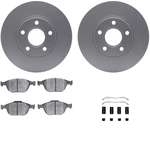 Order DYNAMIC FRICTION COMPANY - 4312-54070 - Front Disc Brake Kit For Your Vehicle