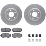 Order DYNAMIC FRICTION COMPANY - 4312-54102 - Front Disc Brake Kit For Your Vehicle