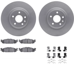 Order DYNAMIC FRICTION COMPANY - 4312-54117 - Front Disc Brake Kit For Your Vehicle