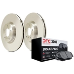 Order DYNAMIC FRICTION COMPANY - 4312-54143 - Front Disc Brake Kit For Your Vehicle