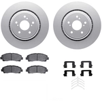 Order DYNAMIC FRICTION COMPANY - 4312-58011 - Front Disc Brake Kit For Your Vehicle