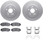Order DYNAMIC FRICTION COMPANY - 4312-59055 - Front Disc Brake Kit For Your Vehicle