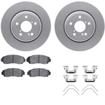 Order DYNAMIC FRICTION COMPANY - 4312-59057 - Front Disc Brake Kit For Your Vehicle