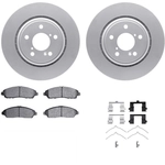 Order DYNAMIC FRICTION COMPANY - 4312-59071 - Front Disc Brake Kit For Your Vehicle