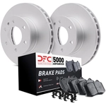 Order DYNAMIC FRICTION COMPANY - 4312-63061 - Front Disc Brake Kit For Your Vehicle