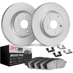 Order DYNAMIC FRICTION COMPANY - 4312-63063 - Front Disc Brake Kit For Your Vehicle