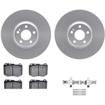 Order DYNAMIC FRICTION COMPANY - 4312-63081 - Front Disc Brake Kit For Your Vehicle
