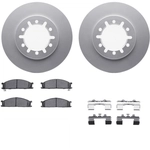 Order DYNAMIC FRICTION COMPANY - 4312-67006 - Front Disc Brake Kit For Your Vehicle
