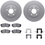 Order DYNAMIC FRICTION COMPANY - 4312-67021 - Front Disc Brake Kit For Your Vehicle