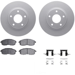 Order DYNAMIC FRICTION COMPANY - 4312-67025 - Front Disc Brake Kit For Your Vehicle
