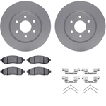 Order DYNAMIC FRICTION COMPANY - 4312-67043 - Front Disc Brake Kit For Your Vehicle