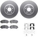 Order DYNAMIC FRICTION COMPANY - 4312-67051 - Front Disc Brake Kit For Your Vehicle