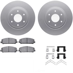 Order DYNAMIC FRICTION COMPANY - 4312-67054 - Front Disc Brake Kit For Your Vehicle
