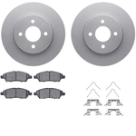 Order DYNAMIC FRICTION COMPANY - 4312-67060 - Front Disc Brake Kit For Your Vehicle