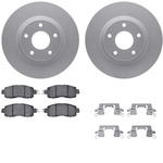 Order DYNAMIC FRICTION COMPANY - 4312-67062 - Front Disc Brake Kit For Your Vehicle