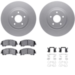 Order DYNAMIC FRICTION COMPANY - 4312-67064 - Front Disc Brake Kit For Your Vehicle