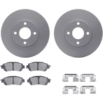 Order DYNAMIC FRICTION COMPANY - 4312-67068 - Front Disc Brake Kit For Your Vehicle