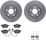 Order DYNAMIC FRICTION COMPANY - 4312-73014 - Front Disc Brake Kit For Your Vehicle