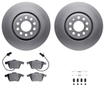 Order DYNAMIC FRICTION COMPANY - 4312-73022 - Front Disc Brake Kit For Your Vehicle