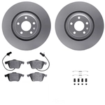 Order DYNAMIC FRICTION COMPANY - 4312-73023 - Front Disc Brake Kit For Your Vehicle