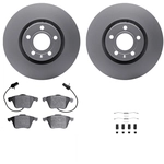Order DYNAMIC FRICTION COMPANY - 4312-73024 - Front Disc Brake Kit For Your Vehicle