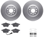 Order DYNAMIC FRICTION COMPANY - 4312-74021 - Front Disc Brake Kit For Your Vehicle